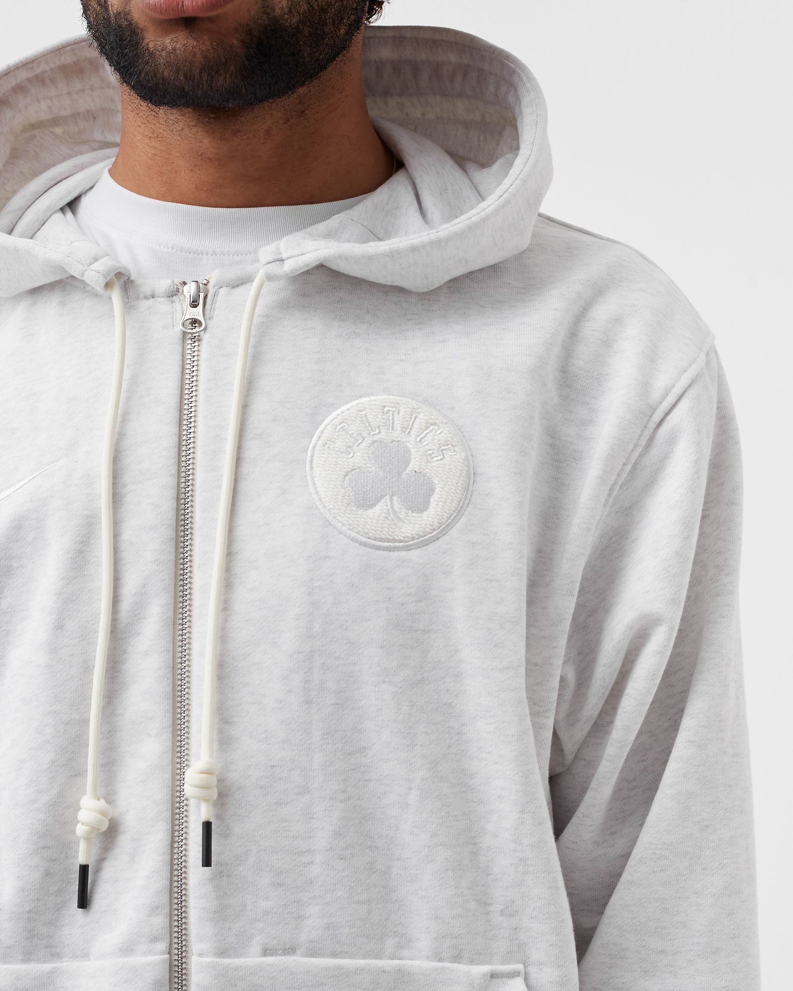 Boston Celtics Standard Issue Dri-Fit NBA Zip Hoodie