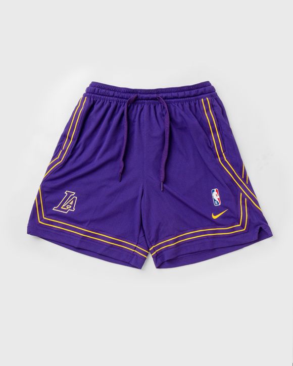 Nike NBA Los Angeles Lakers Courtside Heritage Short - Amarillo