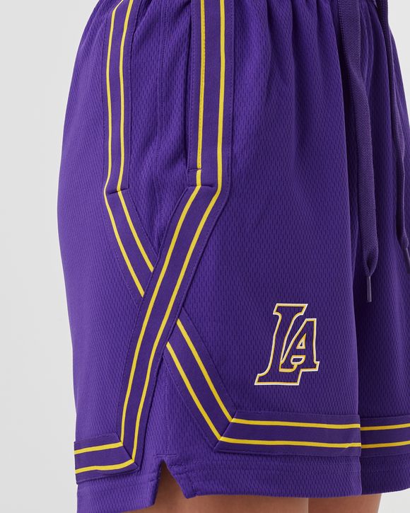 Nike NBA Los Angeles Lakers Courtside Heritage Short - Amarillo