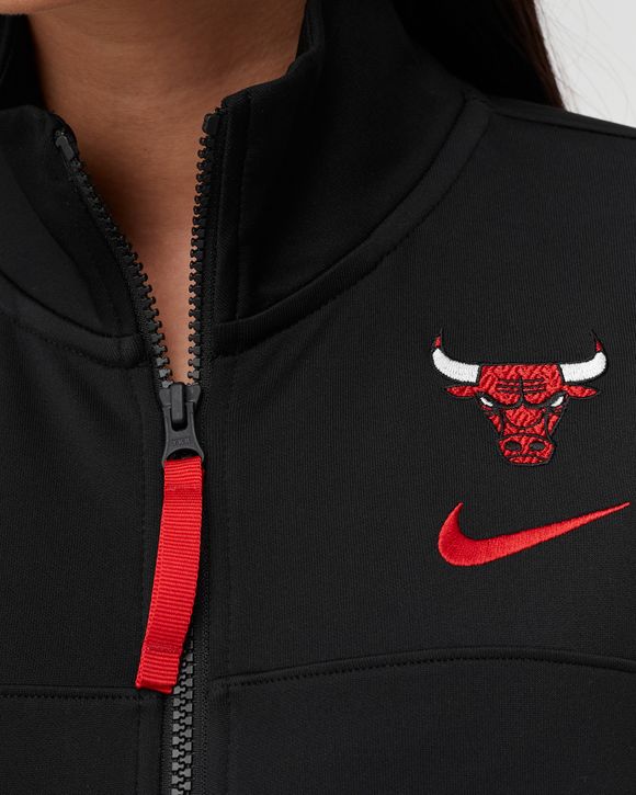 Nike WMNS Chicago Bulls JACKET Black - Black/Unvred