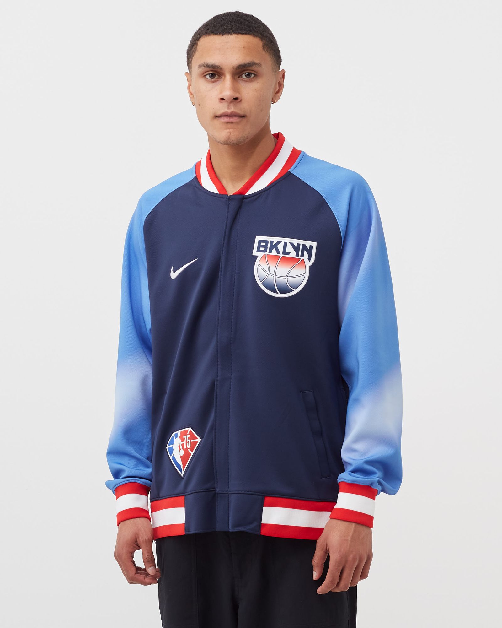 Brooklyn Nets Showtime Mixtape Edition NBA Hooded Jacket