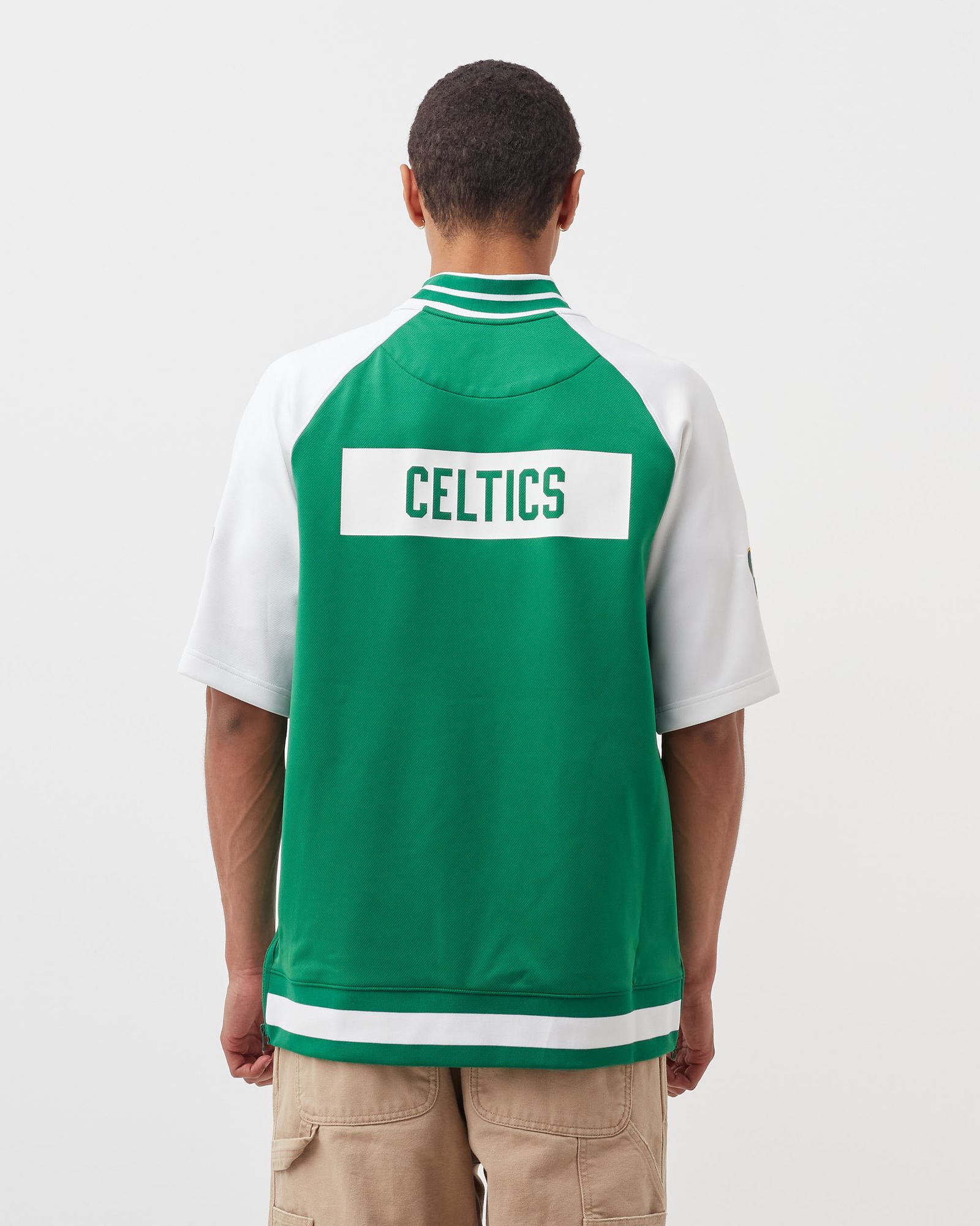 Boston Celtics Showtime Mixtape Edition NBA Short-Sleeve Jacket