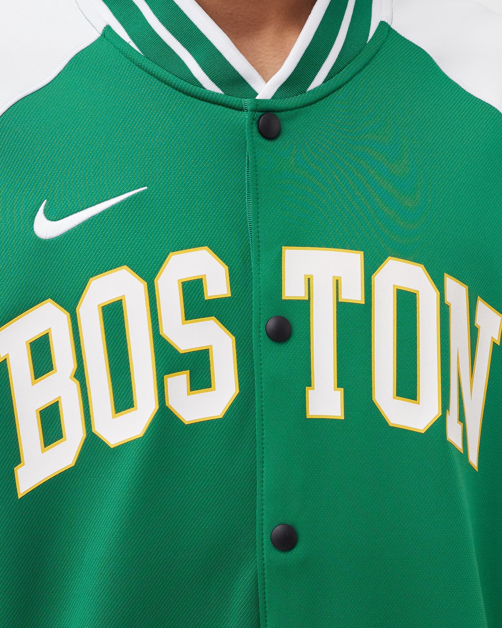 Boston Celtics Showtime Mixtape Edition NBA Short-Sleeve Jacket