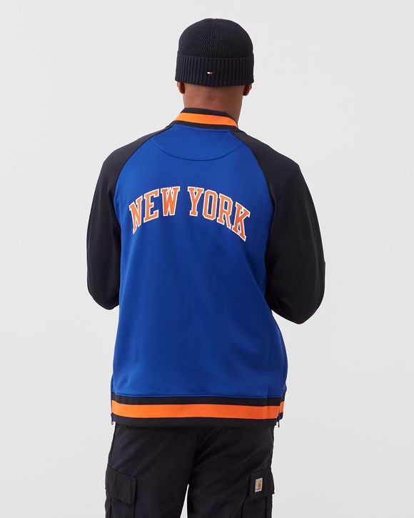 Youth Nike Blue New York Knicks Courtside Showtime Performance Full-Zip Hoodie Size: Large