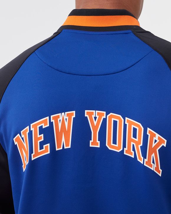 Nike New York Knicks Showtime Mixtape Edition NBA Warm-Up Jacket Blue -  RUSH BLUE/BLACK/WHITE