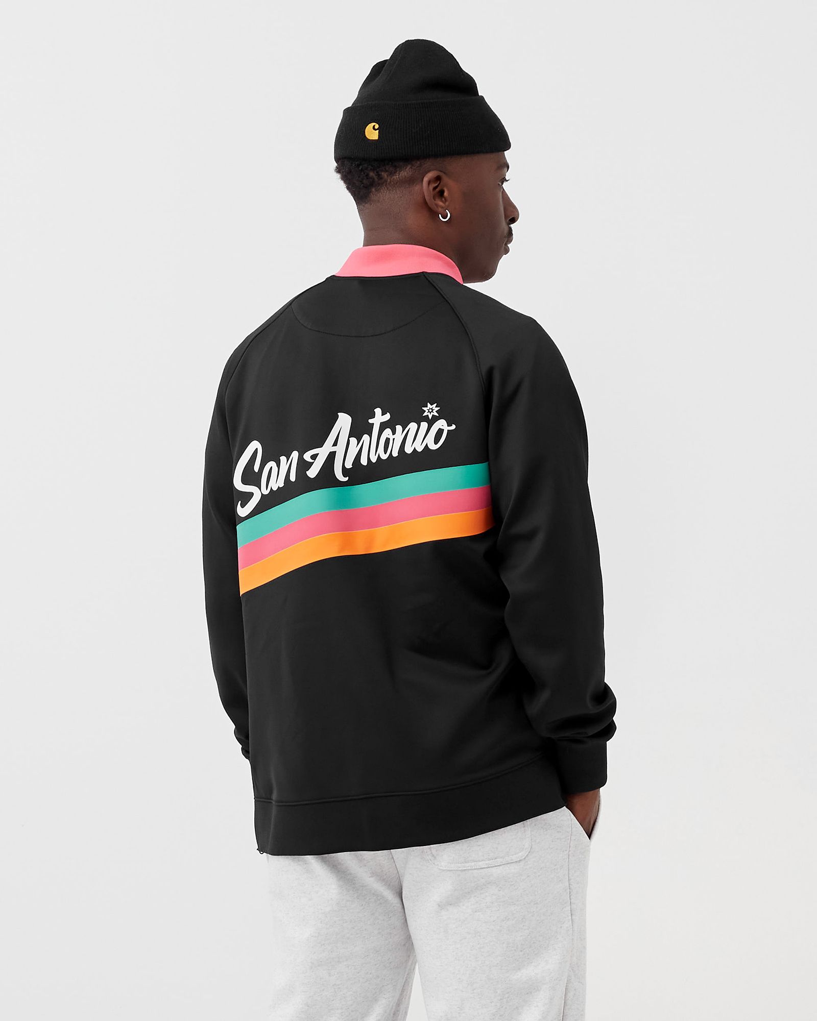 San Antonio Spurs Showtime Mixtape Edition NBA WARM-UP Jacket