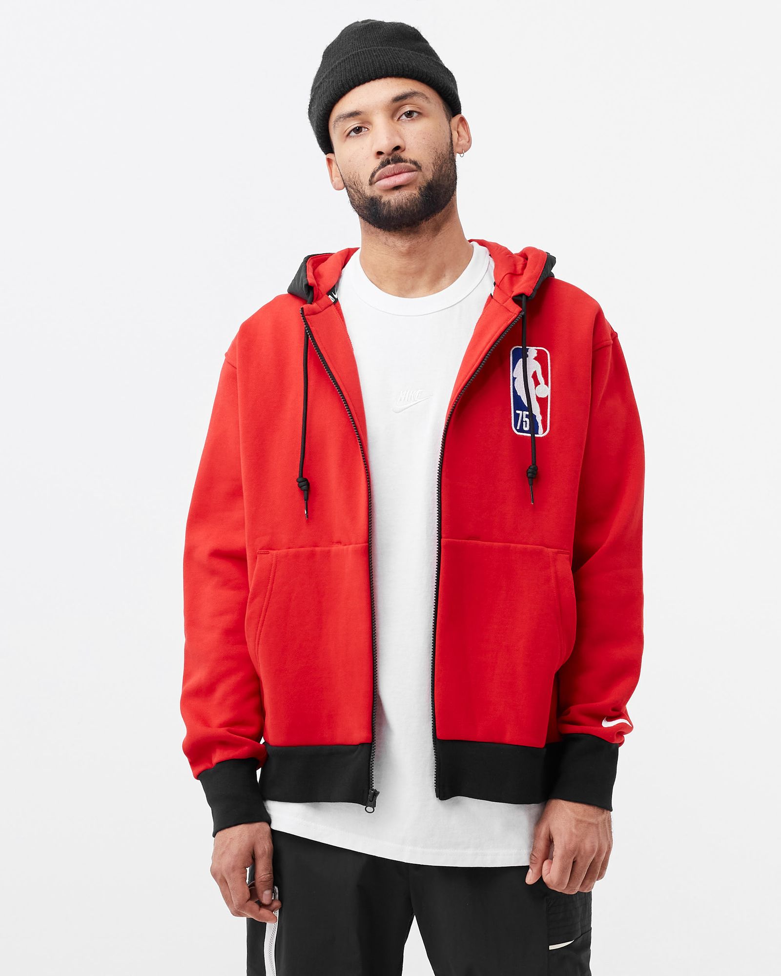 Chicago Bulls Courtside NBA Full-Zip Fleece Hoodie