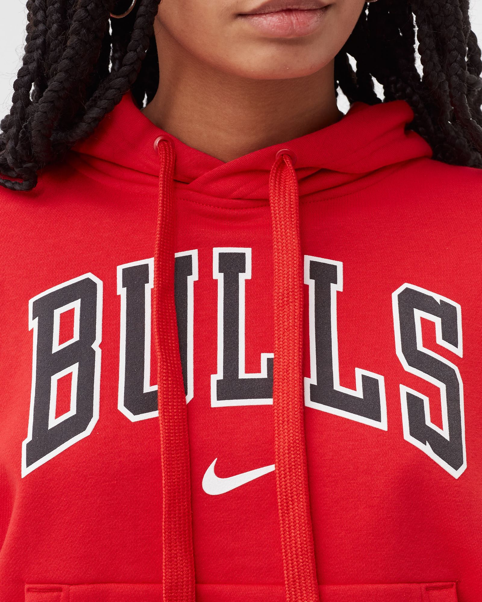 WMNS Chicago Bulls Essential NBA Fleece Pullover Hoodie