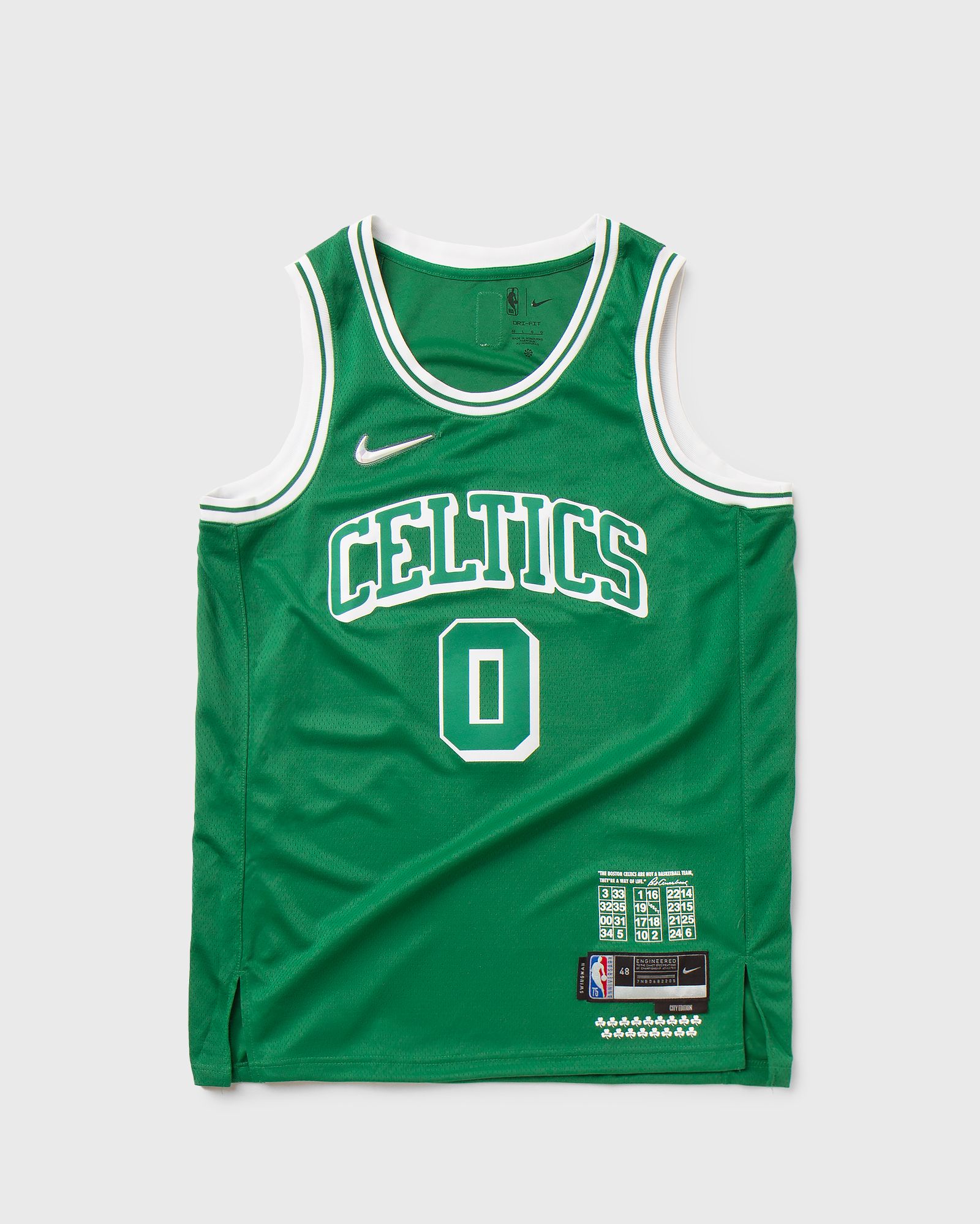 BOSTON CELTICS JAYSON TATUM SWINGMAN JERSEY MMT 21