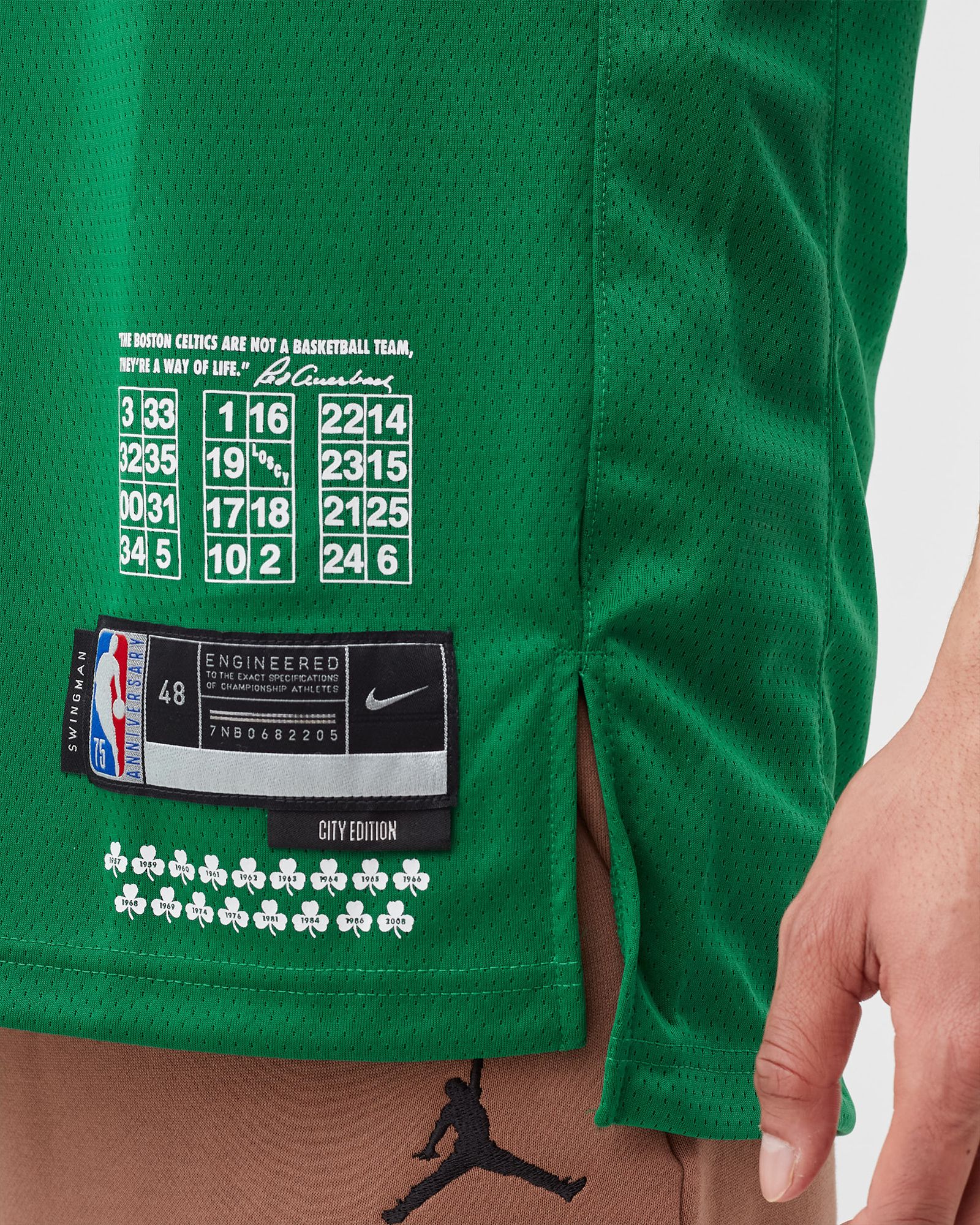 BOSTON CELTICS JAYSON TATUM SWINGMAN JERSEY MMT 21