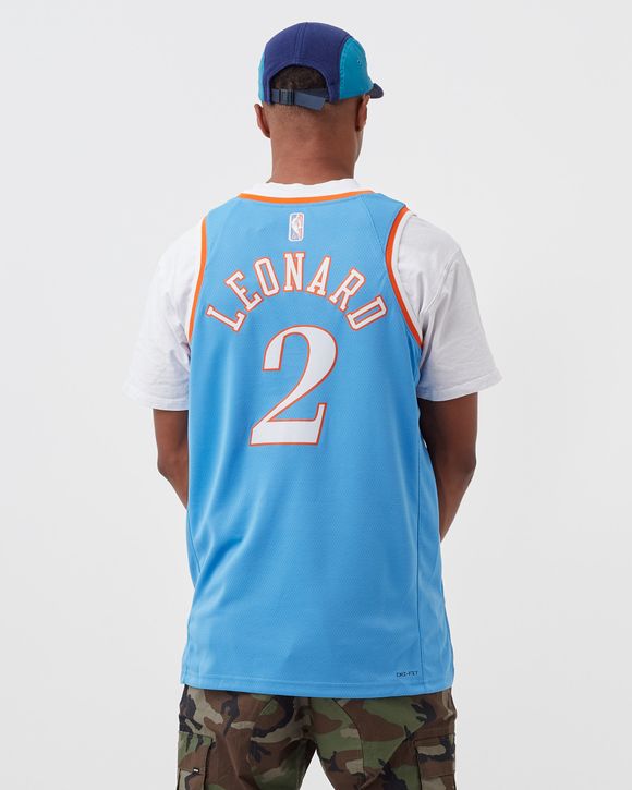 Authentic Men's Kawhi Leonard Blue Jersey - #2 Basketball Los