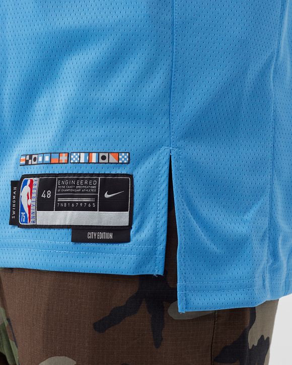 Nike Los Angeles Clippers Kawhi Leonard #2 Swingman NBA Jersey Blue/White