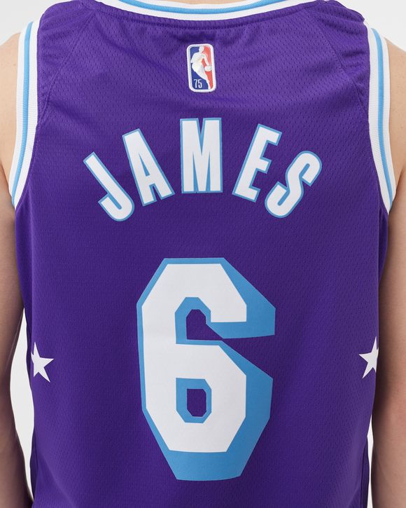 LeBron James Los Angeles Lakers Nike City Swingman Jersey Men'