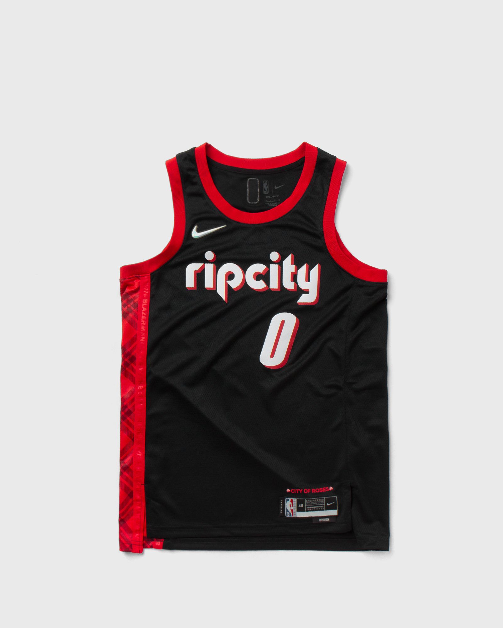 SWINGMAN JERSEY PORTLAND TRAIL BLAZERS - DAMIAN LILLARD #0
