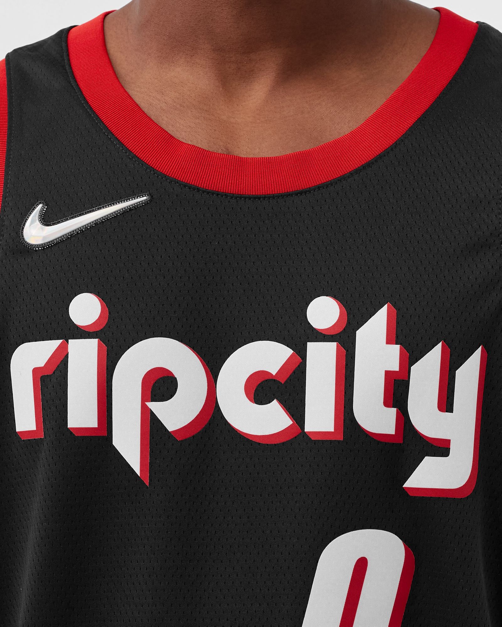 SWINGMAN JERSEY PORTLAND TRAIL BLAZERS - DAMIAN LILLARD #0
