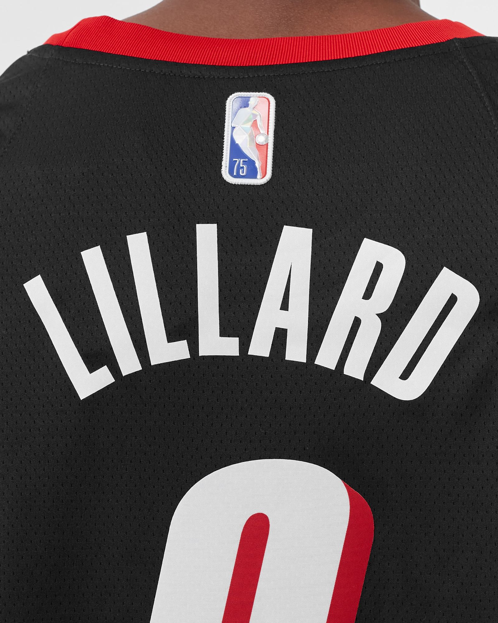 SWINGMAN JERSEY PORTLAND TRAIL BLAZERS - DAMIAN LILLARD #0