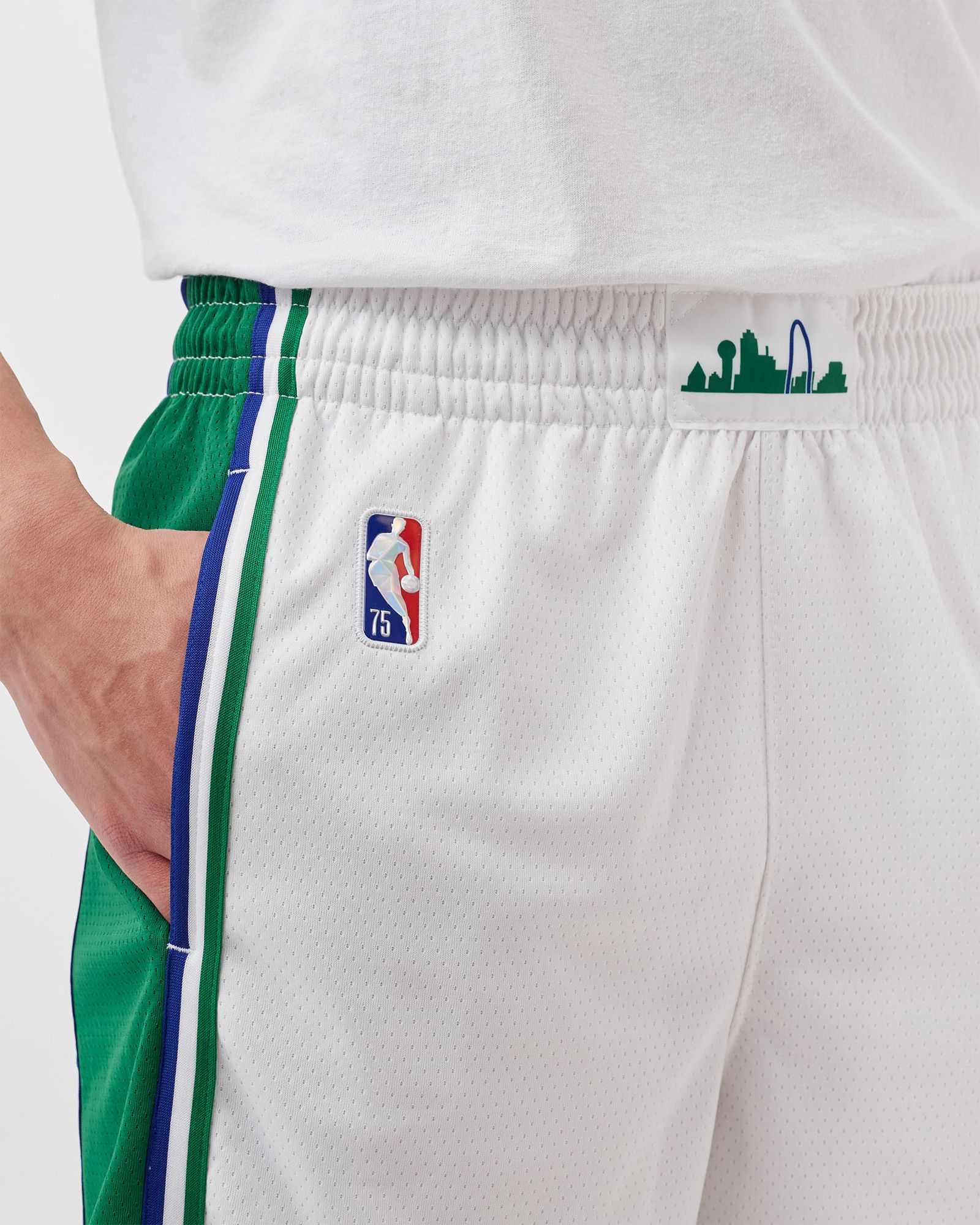 Dallas Mavericks City Edition Mixtape Dri-FIT NBA Swingman Shorts