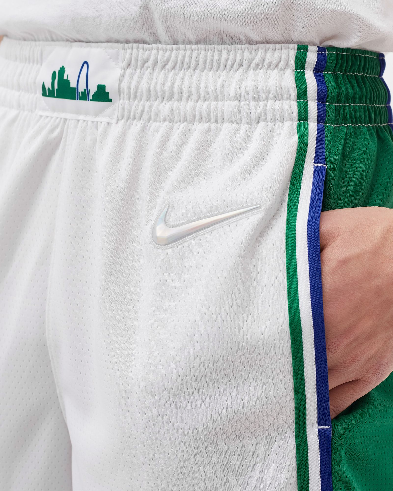 Dallas Mavericks City Edition Mixtape Dri-FIT NBA Swingman Shorts