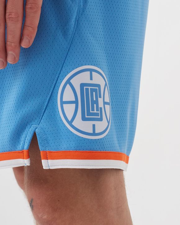 LA Clippers City Edition 2020 Men's Nike NBA Swingman Shorts.