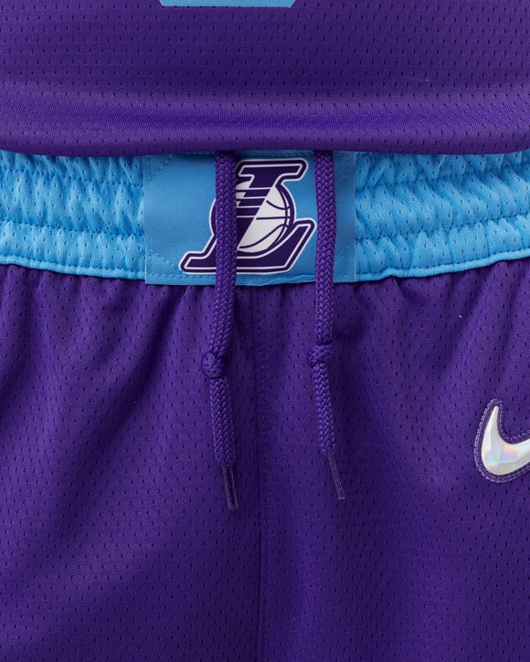 Nike NBA Dri-FIT Los Angeles Lakers City Edition Short Purple