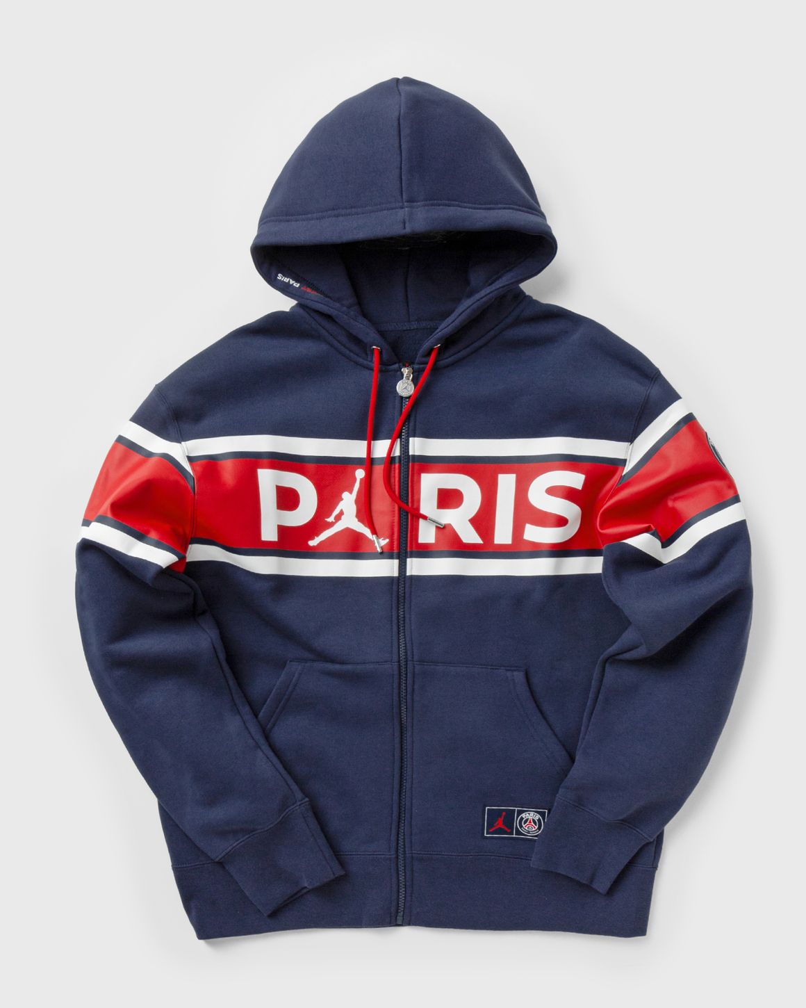 Jordan paris hoodie red and blue sale