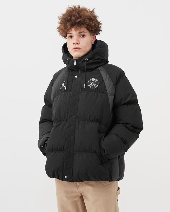 Jordan Paris Saint-Germain Puffer Jacket Black - BLACK