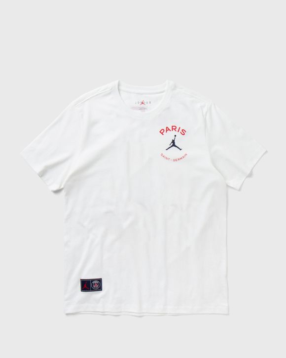 Jordan Paris Saint-Germain Logo Tee White | BSTN Store