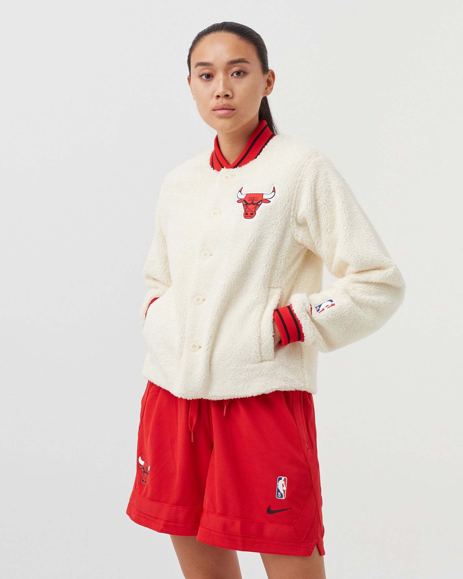 WMNS Chicago Bulls Courtside NBA Bomber Jacket