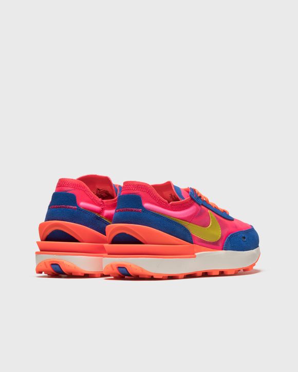 Nike Waffle One Racer Blue/Bright Citron/Hyper Pink Women's Shoe