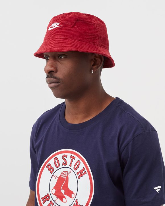 Nike bucket hat red hotsell