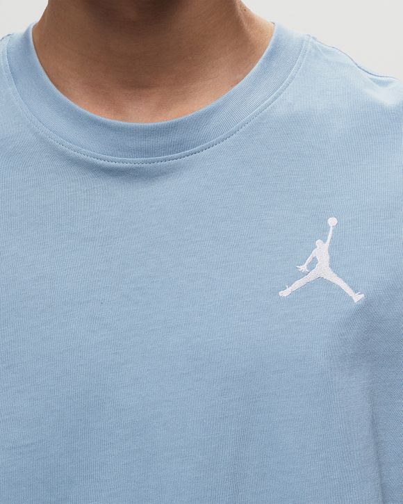 Light blue jordan outlet t shirt