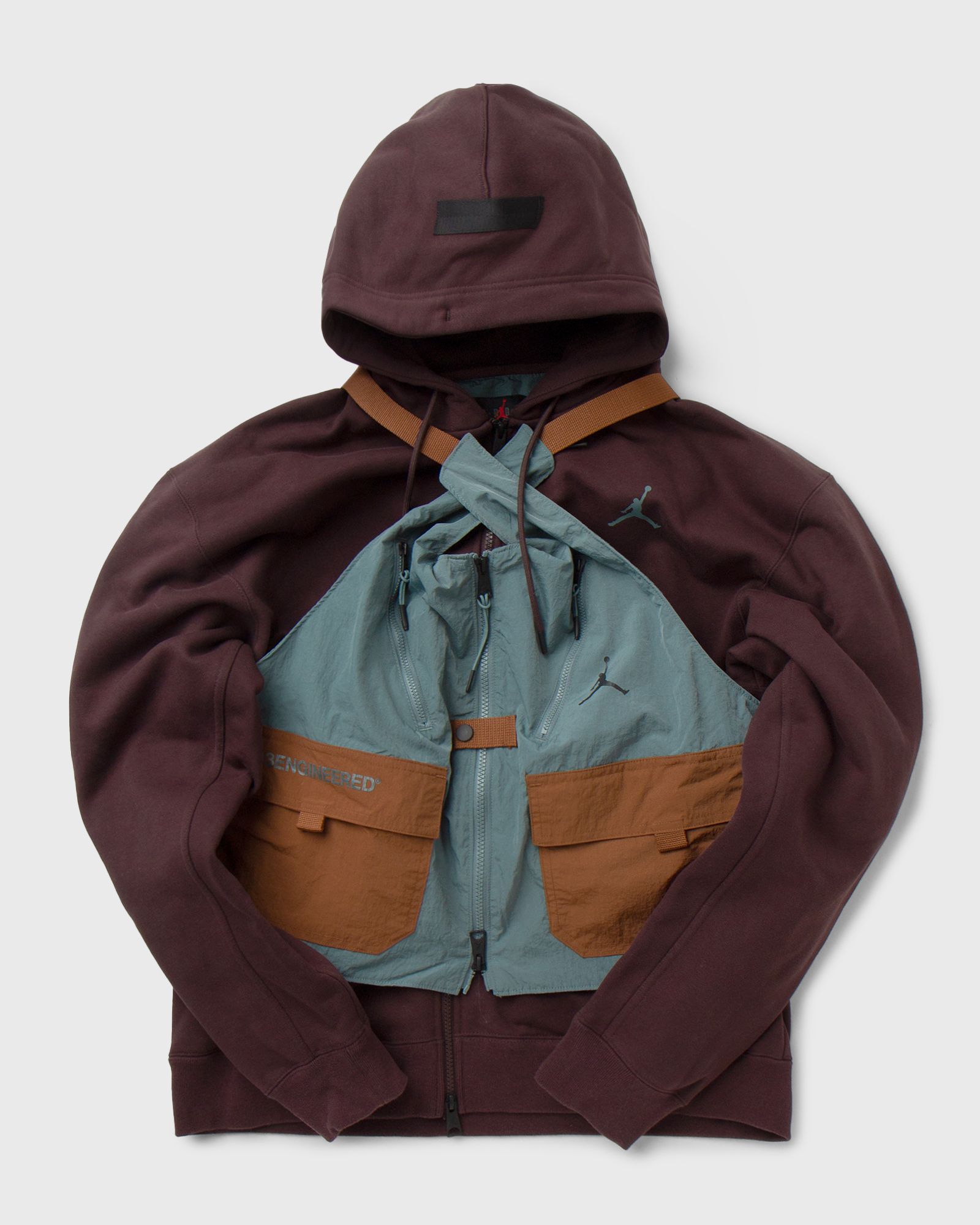 23 Engineered Full-Zip Fleece Hoodie