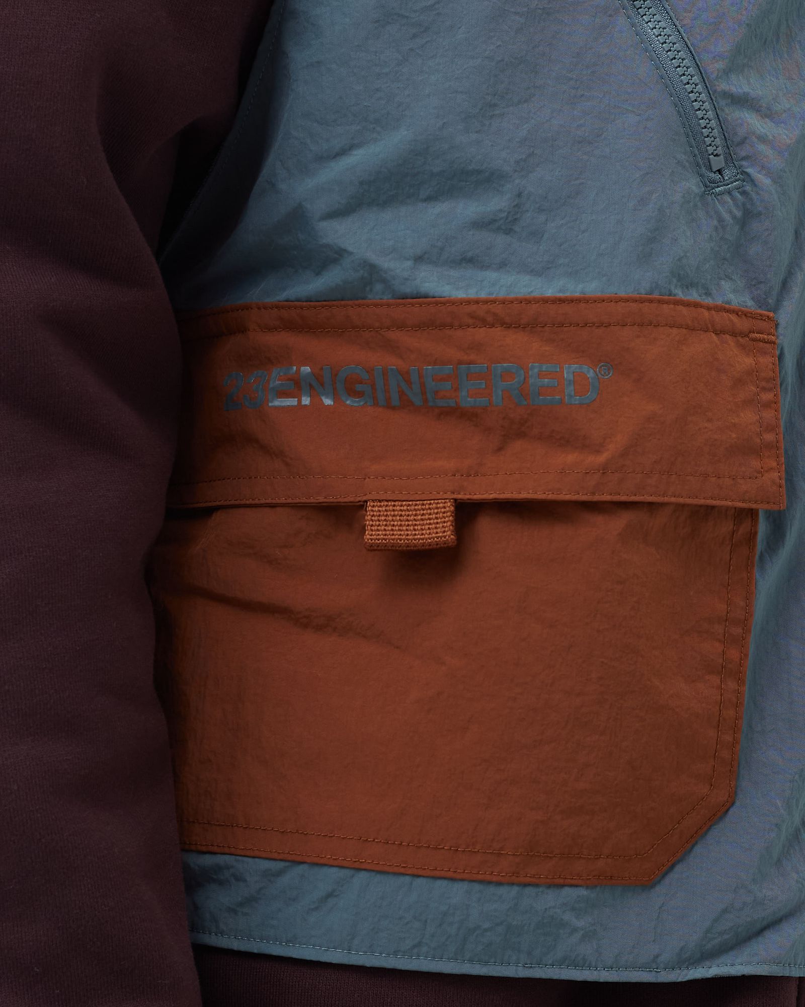 23 Engineered Full-Zip Fleece Hoodie