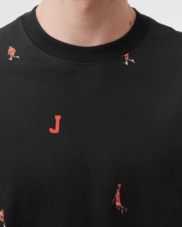 Brand Holiday Allover Print Tee