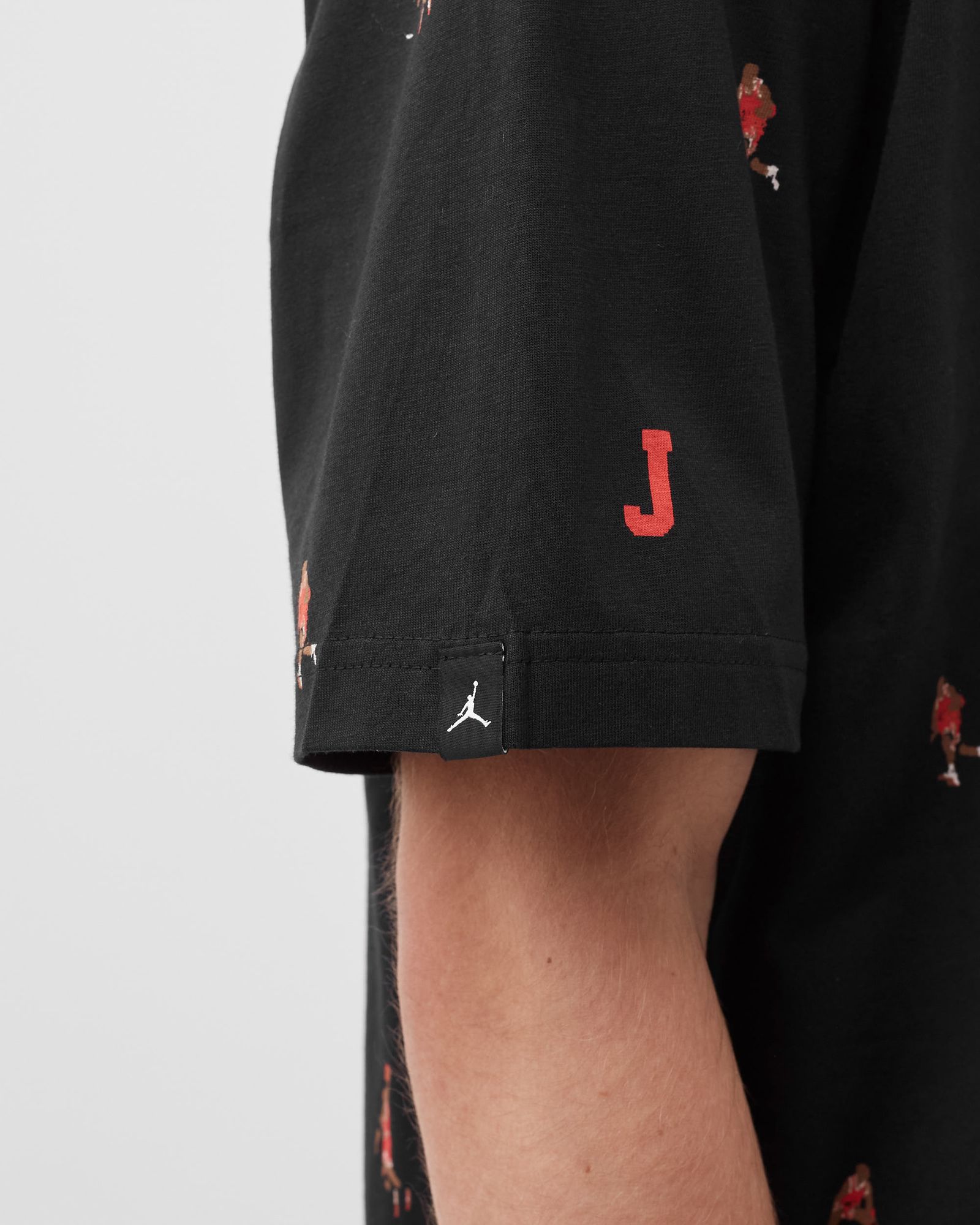 Brand Holiday Allover Print Tee