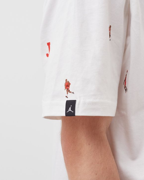 Brand Holiday Allover Print Tee