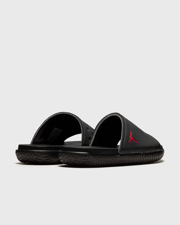 Jordan Jordan Play Slide Black - ANTHRACITE/UNIVERSITY RED-BLACK