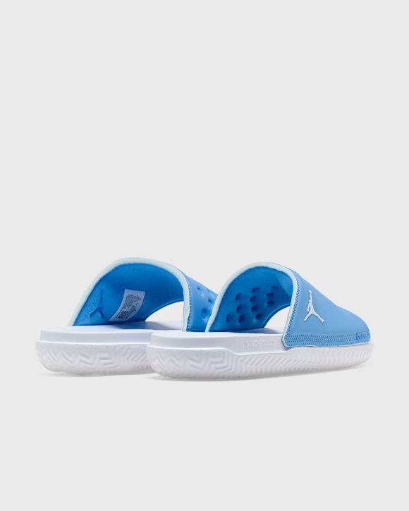 Blue hot sale jordan slides