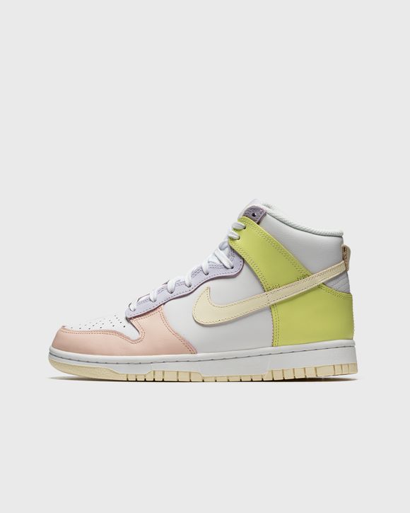 Nike WMNS Dunk High 'LEMON TWIST' White - WHITE/CASHMERE-LT LEMON TWIST