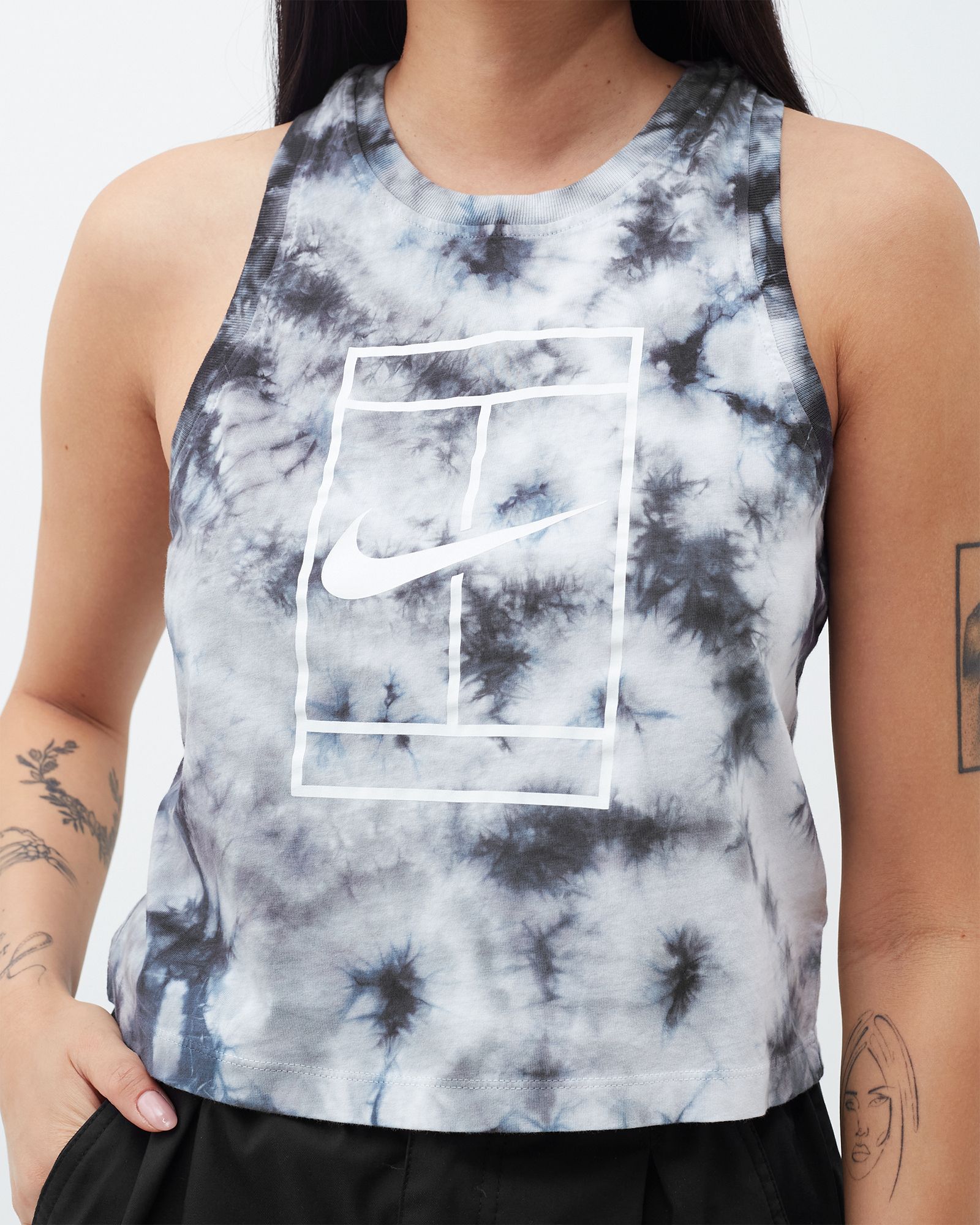 WMNS NIKECOURT Tie-Dye Tennis Tank TOP