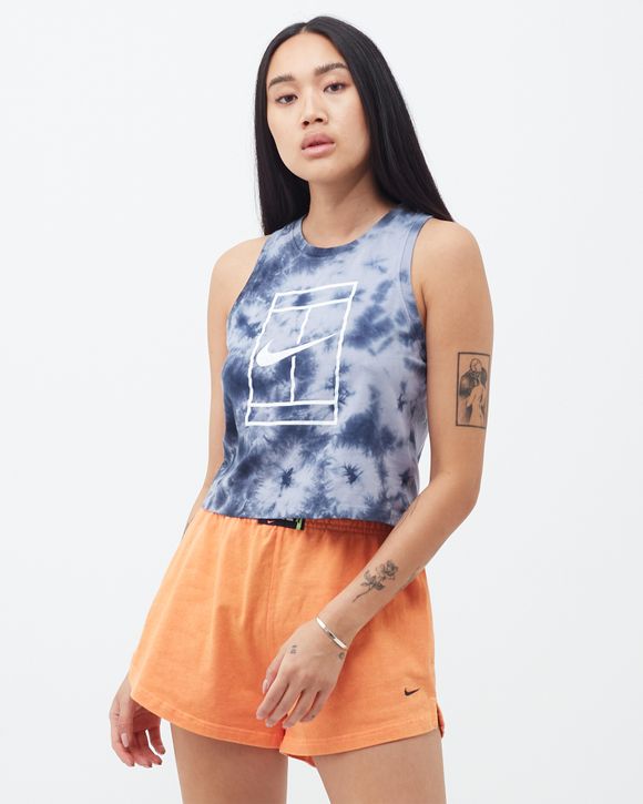 Nike WMNS NIKECOURT Tie-Dye Tennis Tank TOP White