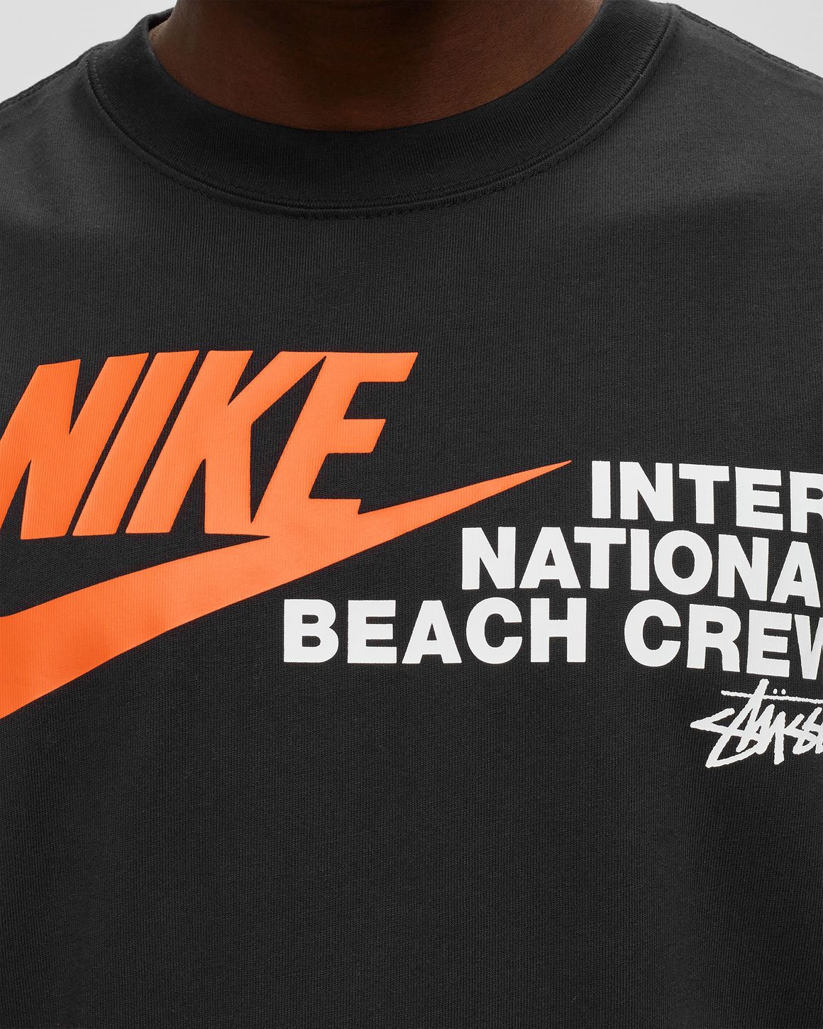 Nike Nike x Stussy International Beach Crew Tee Black BSTN Store