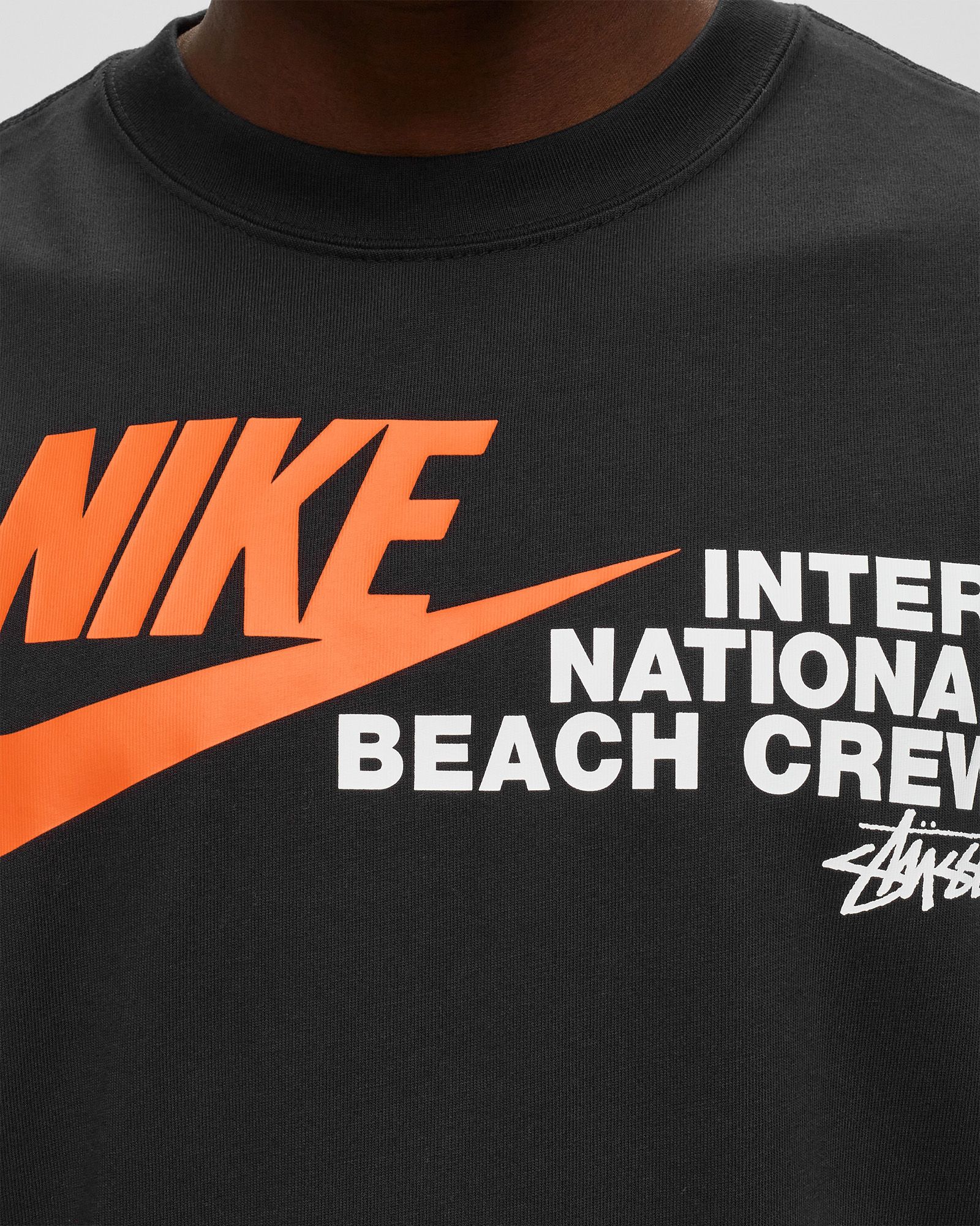 Nike Nike x Stussy International Beach Crew Tee Black | BSTN