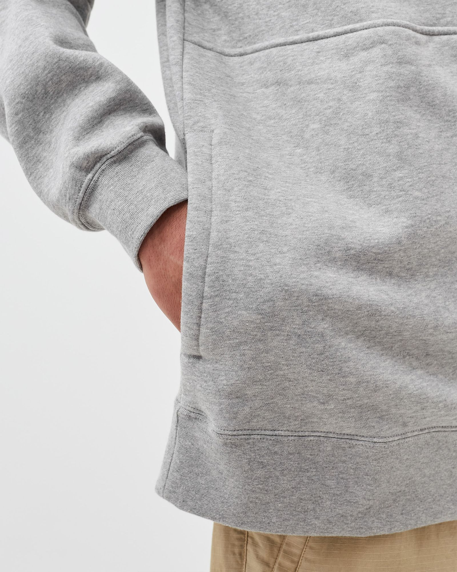 Brushed-Back 1/2-Zip Pullover