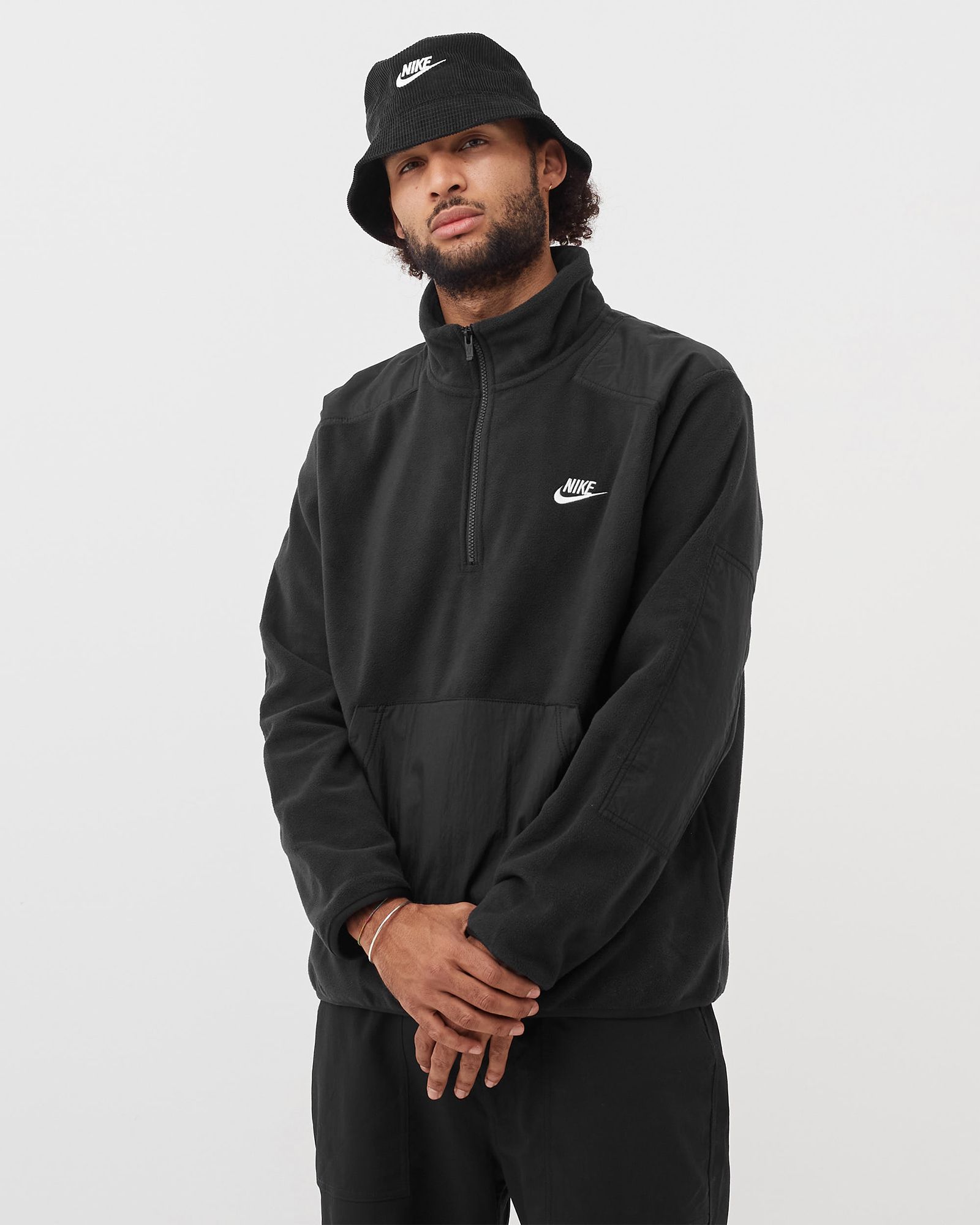 Essentials+ Fleece Half-Zip Sweatshirt