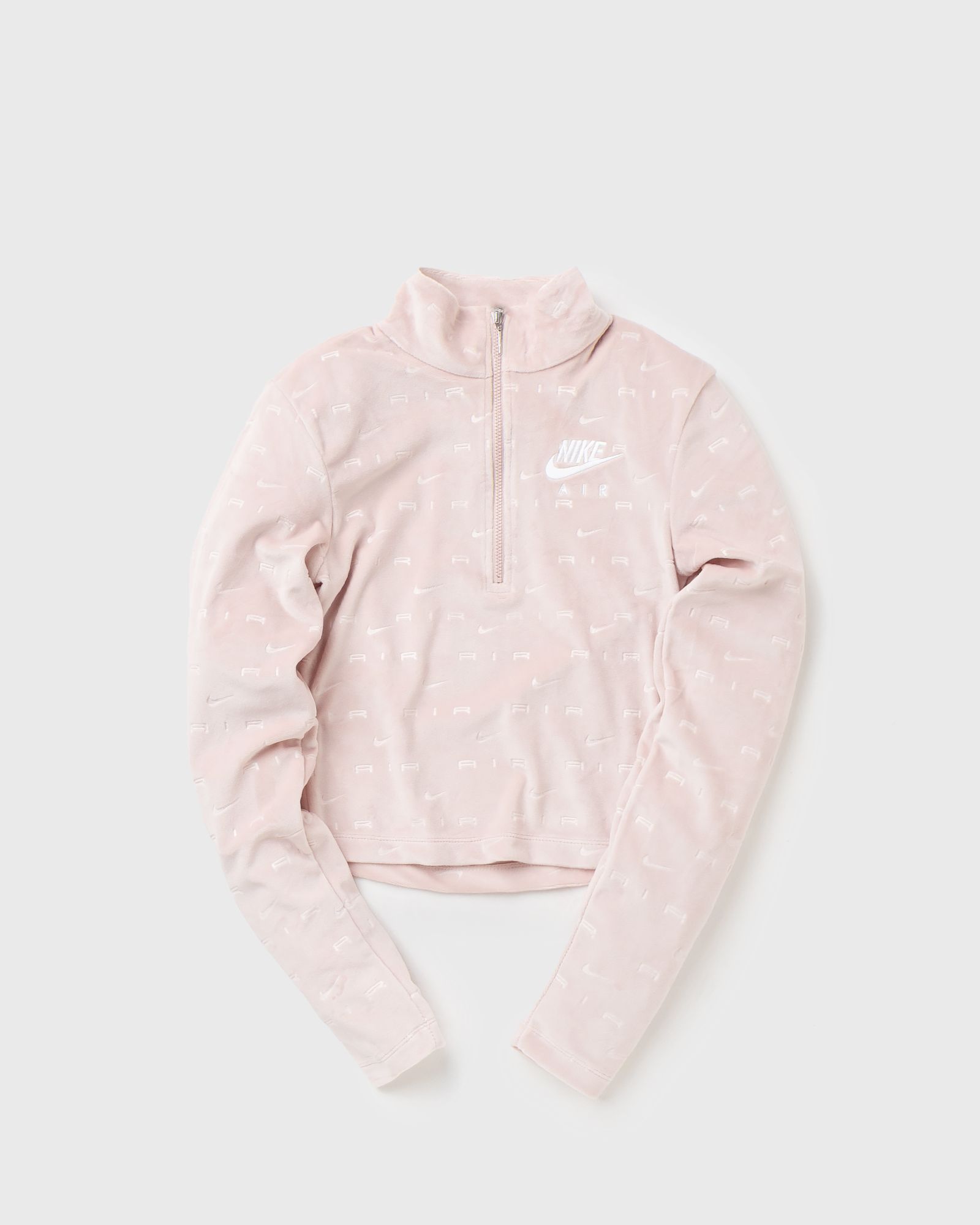 WMNS Velour Zip Longsleeve Top