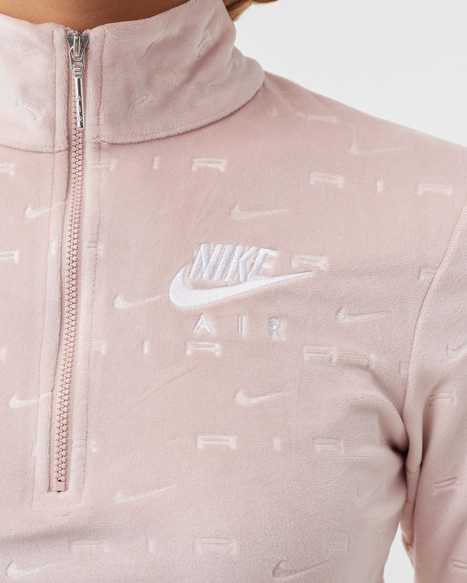 WMNS Velour Zip Longsleeve Top