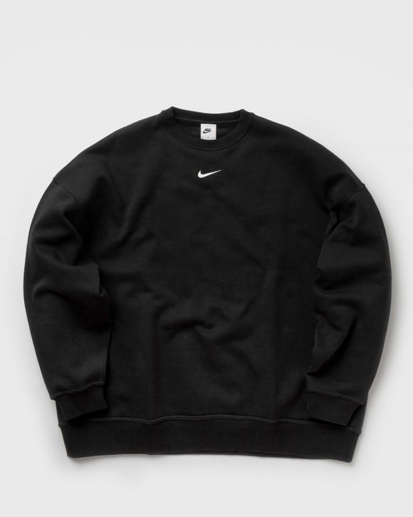【NIKE】★UNISEX OVER SIZED CREW NECK TOP★正規品★ Nike WMNS Over-Oversized Fleece Crew Black | BSTN Store