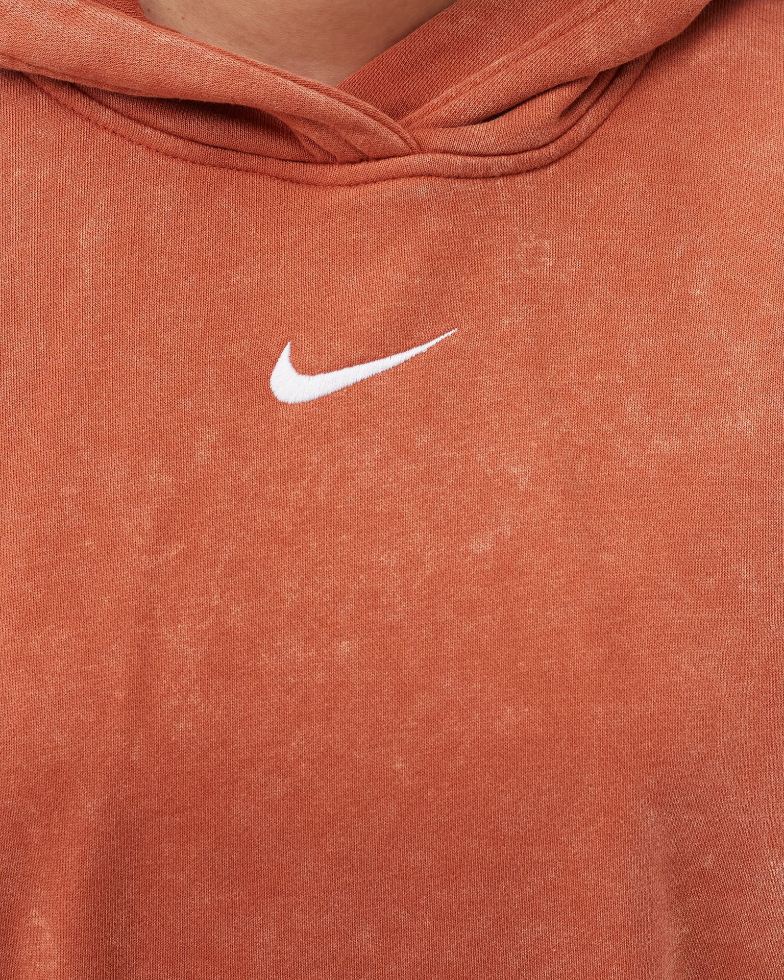 WMNS ESSENTIALS VELOUR POPOVER Hoodie