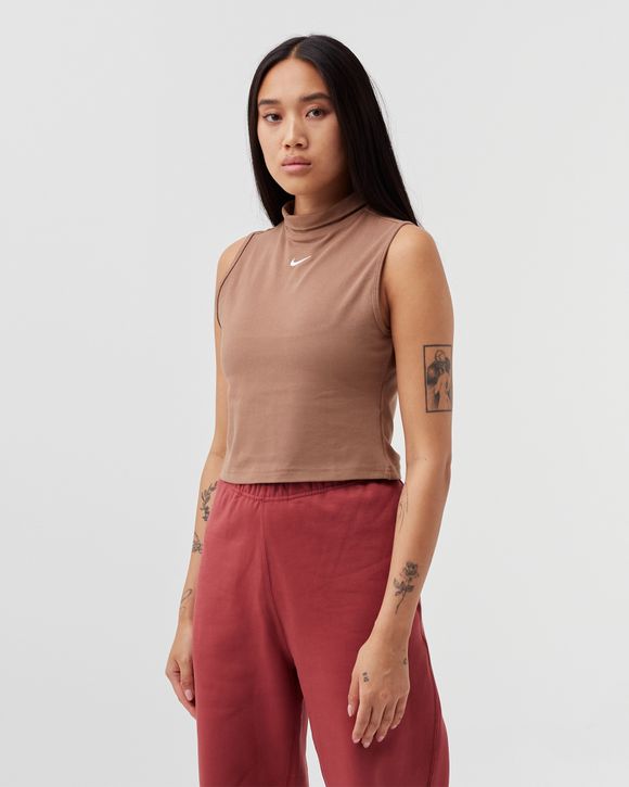WMNS Sleeveless Mock Top